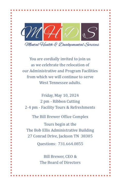 Open house invitation for Friday, May 10, 2024