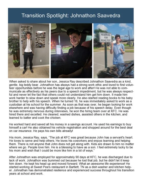 Transition-Spotlight-Johnathon-Saavedra-Article.webp TransitionTN Newsletter image of article on Johnathan Saavedra. Link to full story below image.
