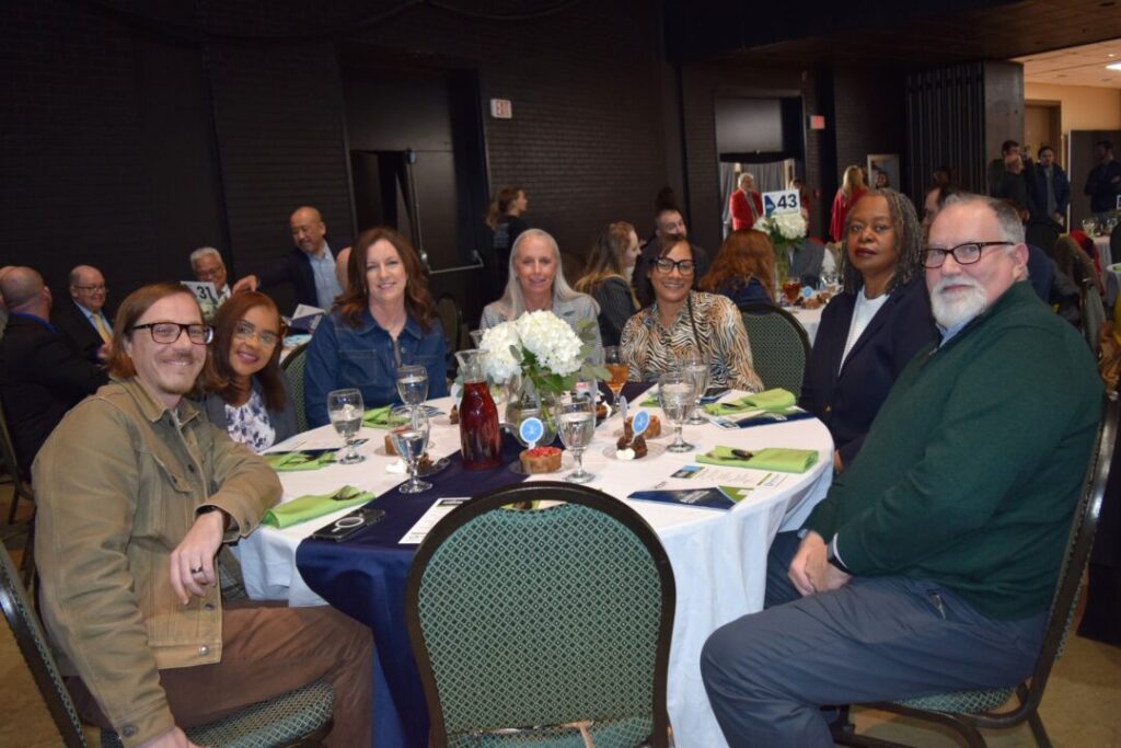 MHDS staff enjoying dinner at the 2026 Annual Celebration Event