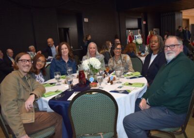 MHDS staff enjoying dinner at the 2026 Annual Celebration Event